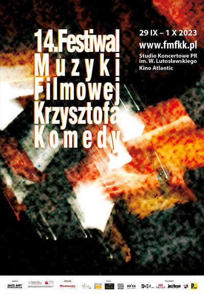 Festiwal Muzyki Filmowej Krzysztofa Komedy 2023 plakat